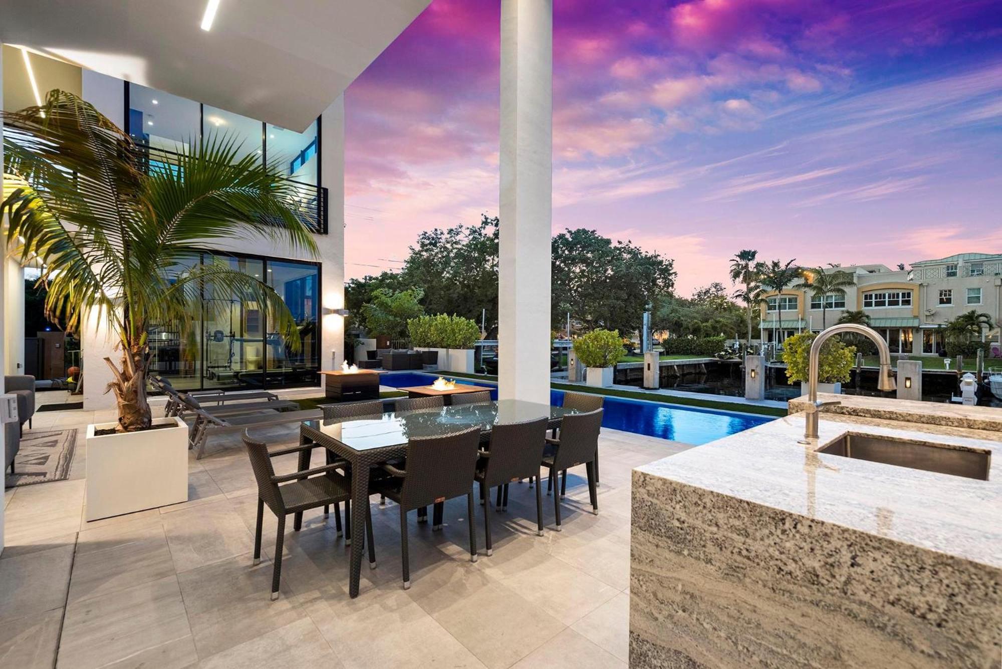 Boardwalk Mansion Vila Fort Lauderdale Exterior foto