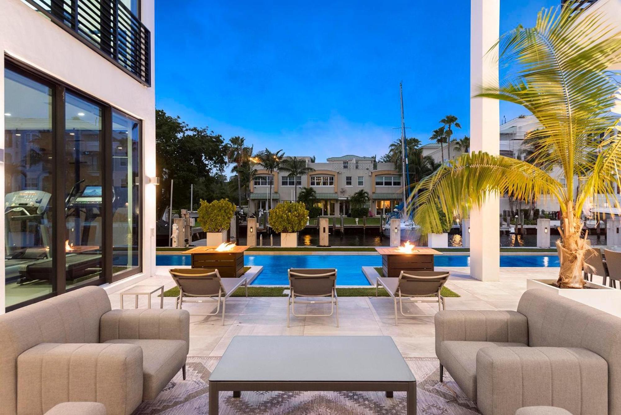 Boardwalk Mansion Vila Fort Lauderdale Exterior foto