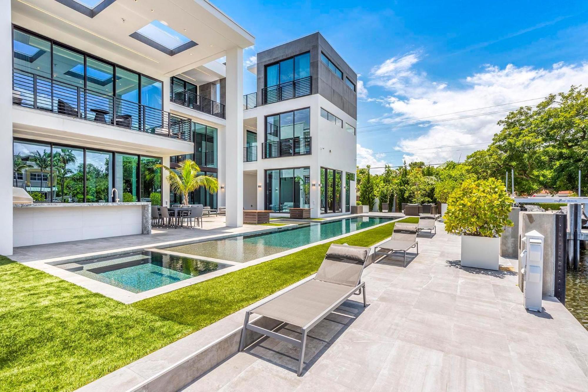 Boardwalk Mansion Vila Fort Lauderdale Exterior foto